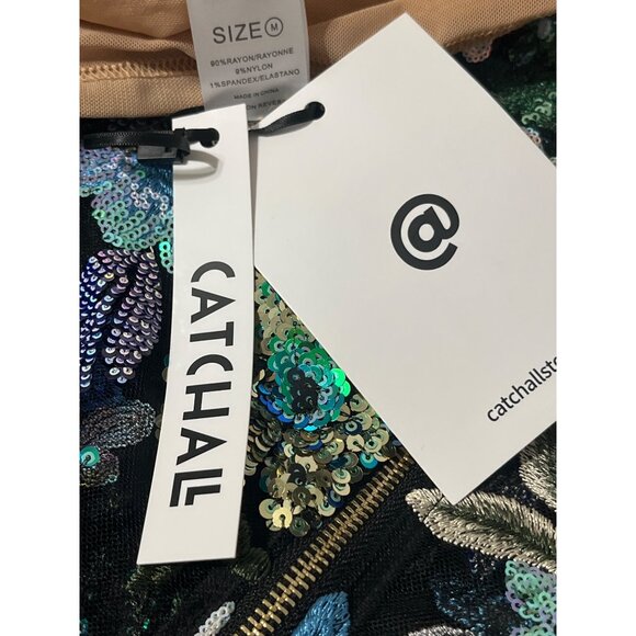 Elegant Strapless Floral Dress - Picture 9 of 15